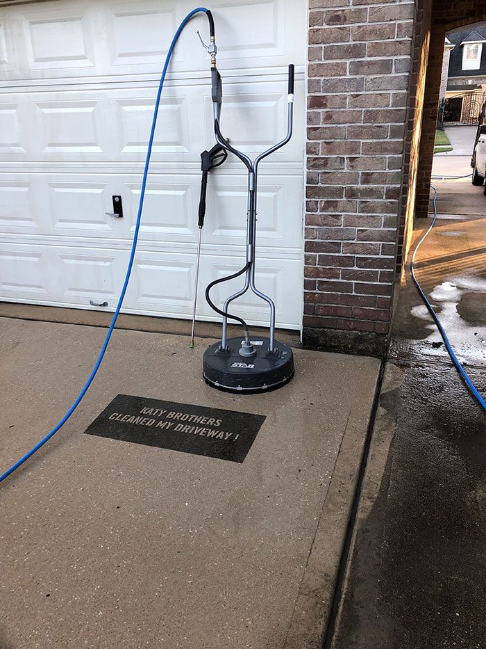 Pressure washing job 20, Katy Brothers Pressure Washing