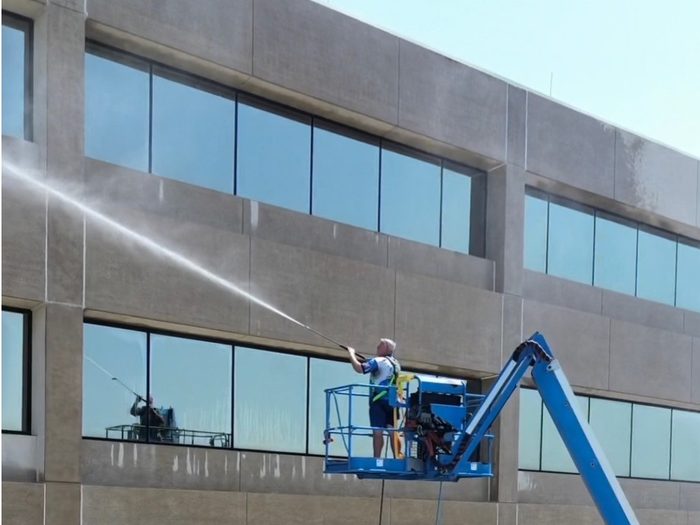 Commercial & Parking Lot Power Washing, Katy Brothers Pressure Washing