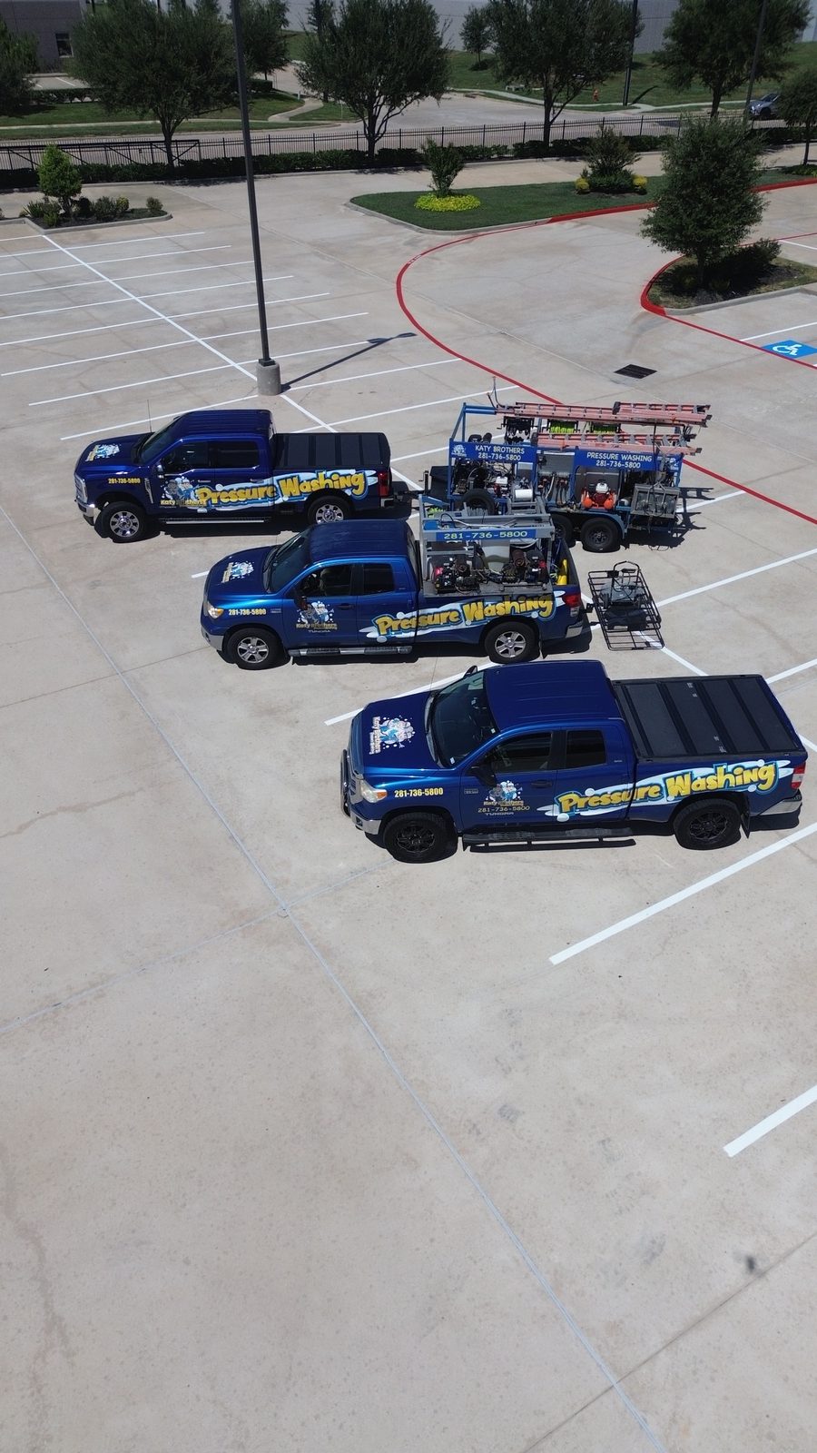 Driveway & Sidewalk Cleaning, Katy Brothers Pressure Washing